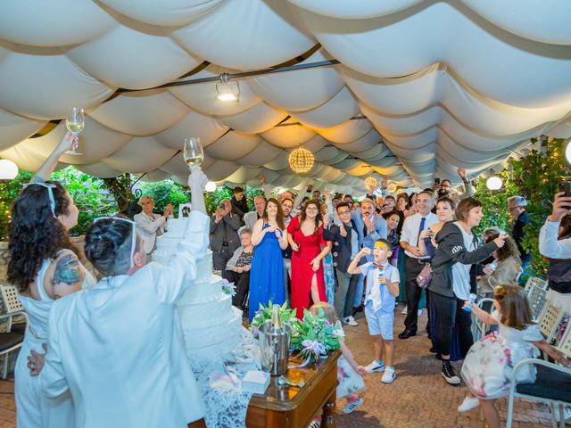 Il matrimonio di Elisabetta e Ana Carolina a Villa d&apos;Almè, Bergamo 84