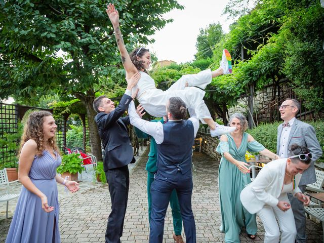 Il matrimonio di Elisabetta e Ana Carolina a Villa d&apos;Almè, Bergamo 86