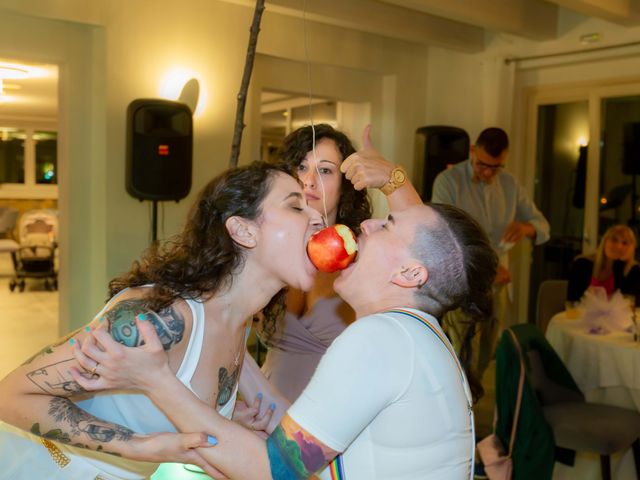 Il matrimonio di Elisabetta e Ana Carolina a Villa d&apos;Almè, Bergamo 109