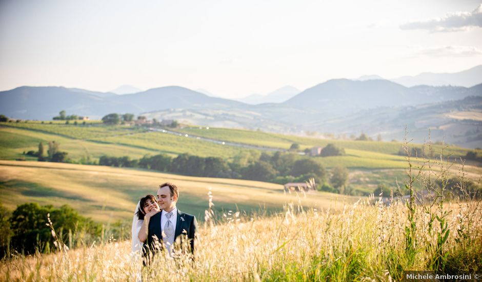Il matrimonio di Caterina e Matteo a Serra de' Conti, Ancona