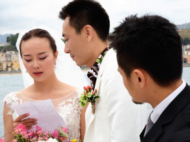 Il matrimonio di Jong e Shay a Taormina, Messina 21