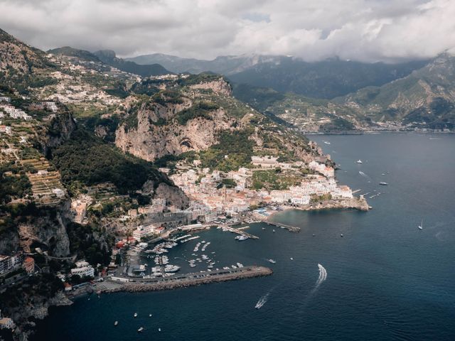 Il matrimonio di Nicola e Touria a Amalfi, Salerno 1