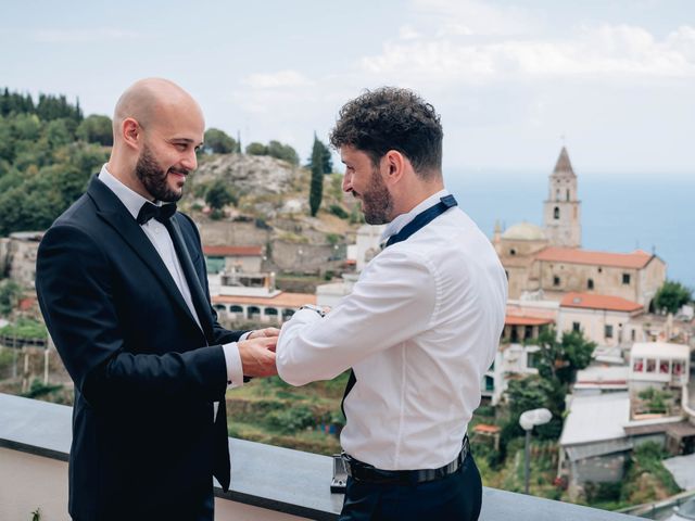 Il matrimonio di Nicola e Touria a Amalfi, Salerno 16