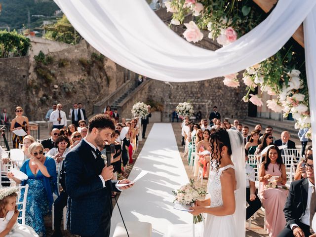 Il matrimonio di Nicola e Touria a Amalfi, Salerno 54