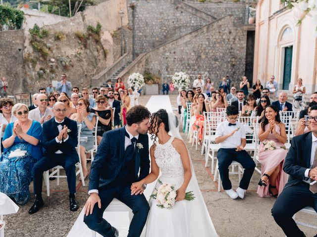 Il matrimonio di Nicola e Touria a Amalfi, Salerno 61