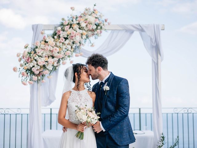 Il matrimonio di Nicola e Touria a Amalfi, Salerno 62