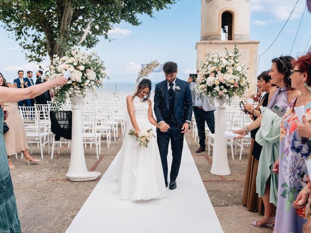 Il matrimonio di Nicola e Touria a Amalfi, Salerno 65