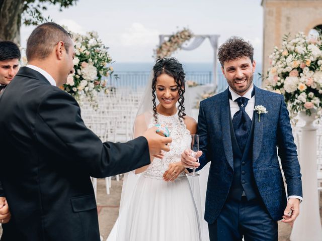 Il matrimonio di Nicola e Touria a Amalfi, Salerno 68