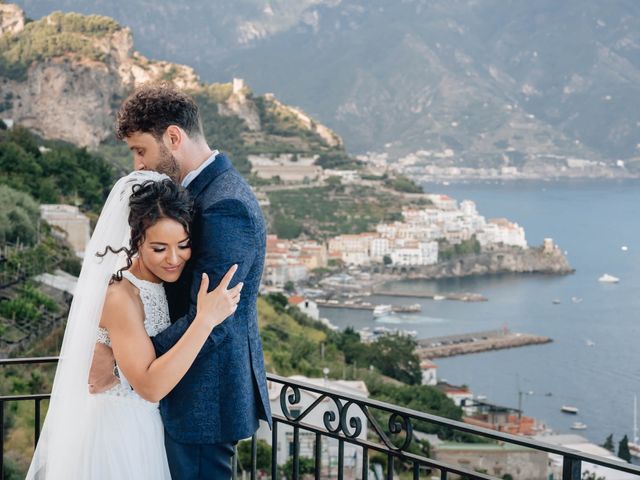 Il matrimonio di Nicola e Touria a Amalfi, Salerno 80