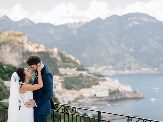 Il matrimonio di Nicola e Touria a Amalfi, Salerno 81