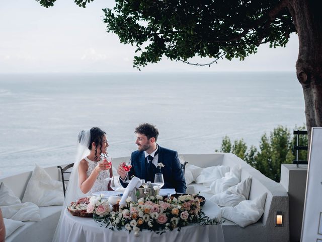 Il matrimonio di Nicola e Touria a Amalfi, Salerno 94