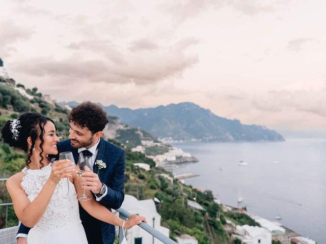 Il matrimonio di Nicola e Touria a Amalfi, Salerno 103