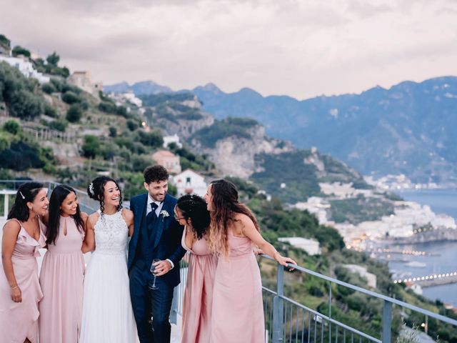 Il matrimonio di Nicola e Touria a Amalfi, Salerno 104