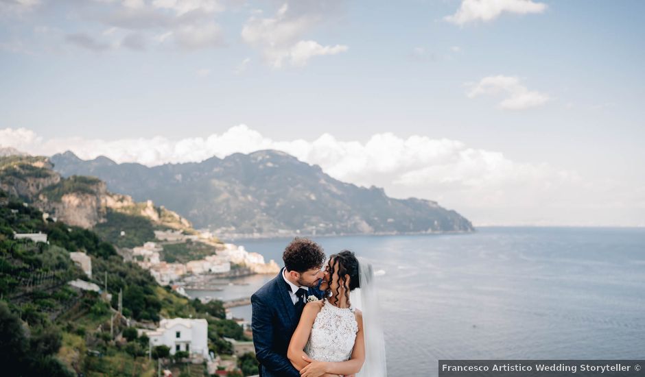 Il matrimonio di Nicola e Touria a Amalfi, Salerno