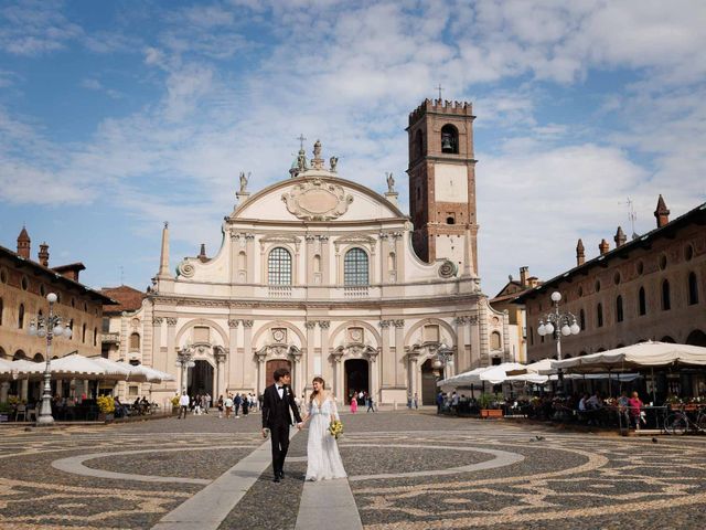 Il matrimonio di Marco e Margherita a Vigevano, Pavia 93