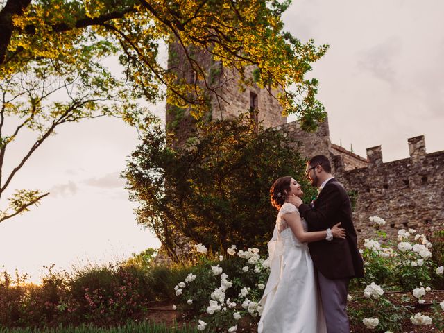 Il matrimonio di Nicola e Lucile a Lisciano Niccone, Perugia 26