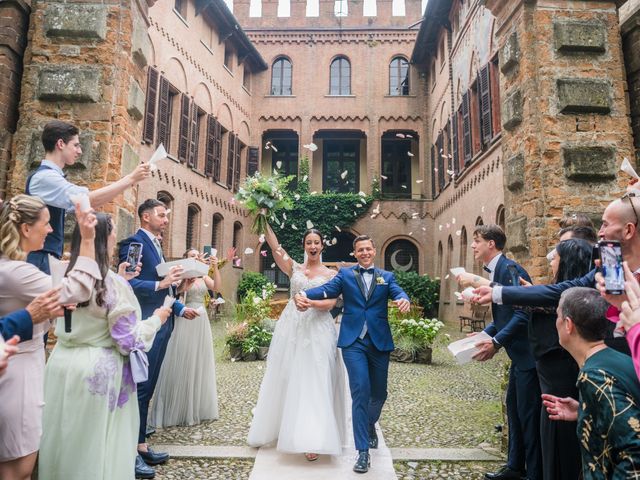 Il matrimonio di Vincenzo e Claudia a Piovera, Alessandria 64