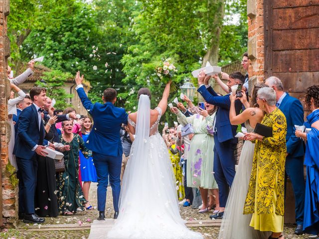 Il matrimonio di Vincenzo e Claudia a Piovera, Alessandria 65