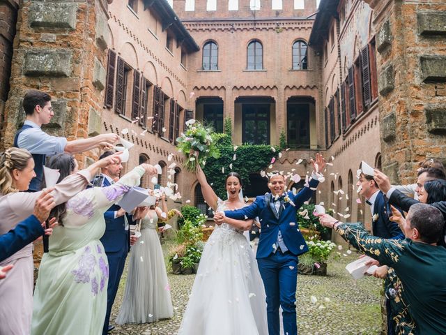 Il matrimonio di Vincenzo e Claudia a Piovera, Alessandria 67