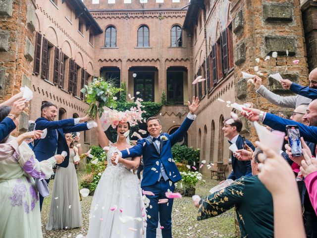 Il matrimonio di Vincenzo e Claudia a Piovera, Alessandria 70