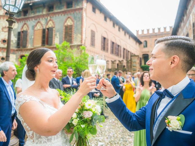 Il matrimonio di Vincenzo e Claudia a Piovera, Alessandria 74