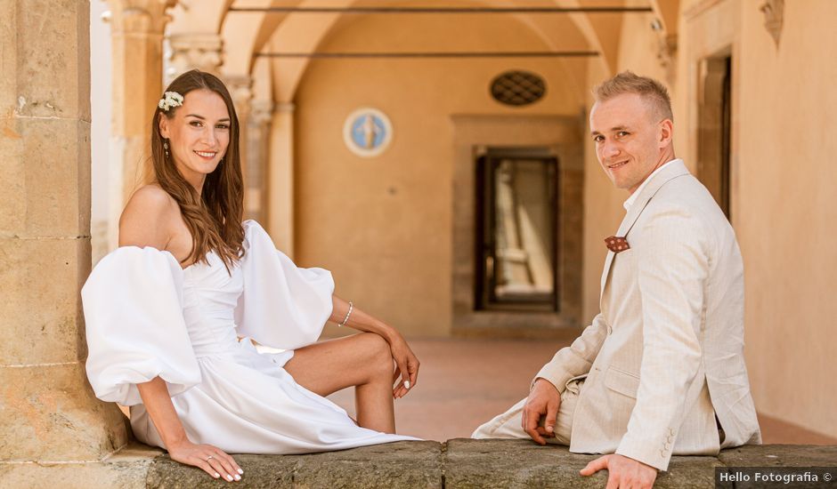 Il matrimonio di Krzysztof e Izabela a Capannoli, Pisa