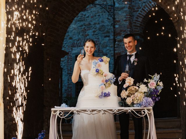 Il matrimonio di Giacomo e Francesca a Cernusco Lombardone, Lecco 89