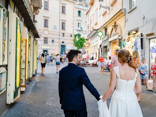 Il matrimonio di Gabriele e Emma a Amalfi, Salerno 56