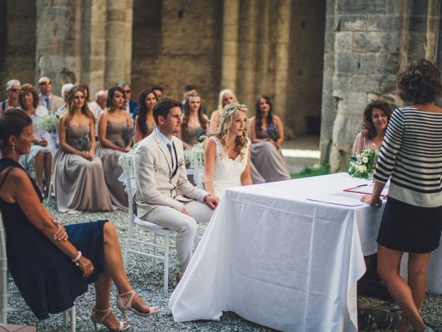 Il matrimonio di Dan e Melissa a Chiusdino, Siena 31