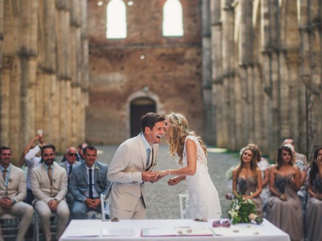 Il matrimonio di Dan e Melissa a Chiusdino, Siena 39