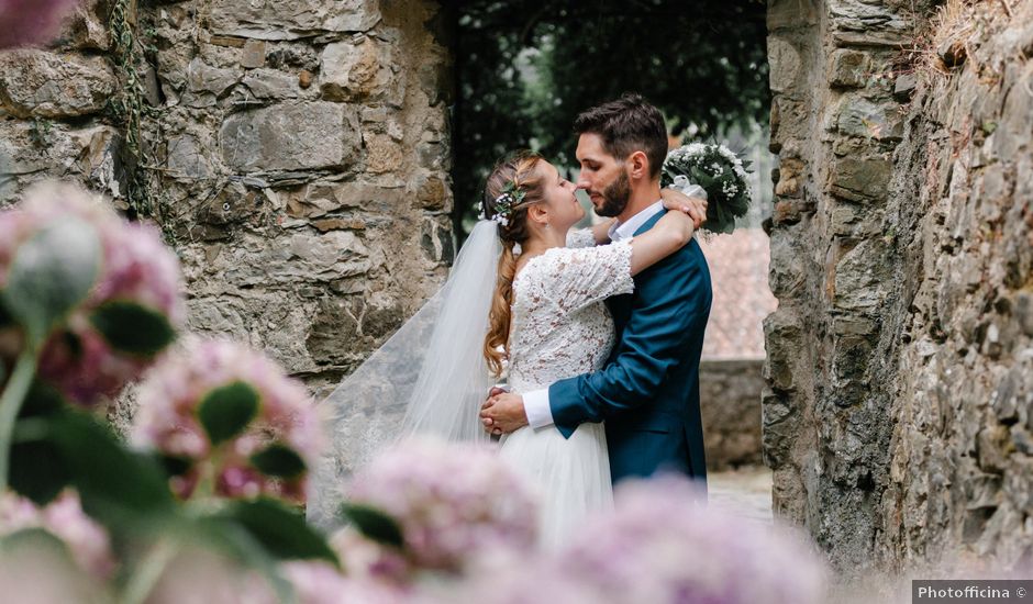 Il matrimonio di Johan e Eleonora a Bolano, La Spezia