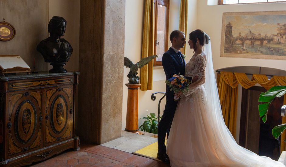 Il matrimonio di Simone e Giulia a Roma, Roma