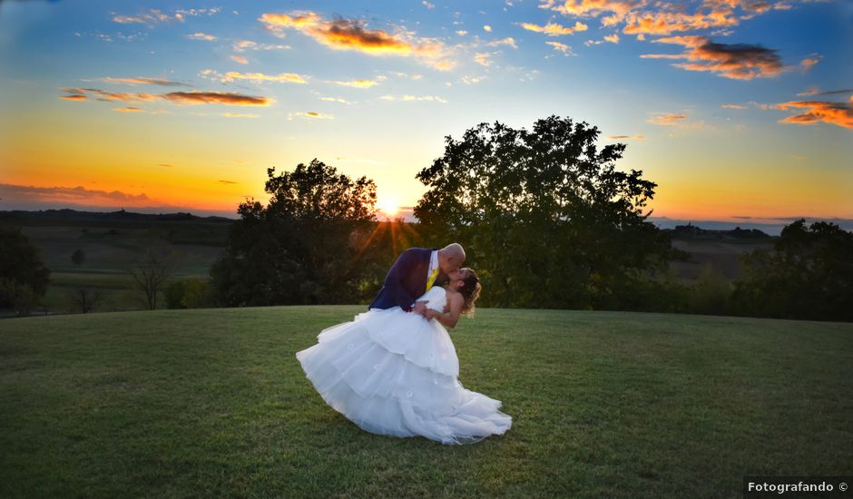 Il matrimonio di Mirko e Veronica a Vignale Monferrato, Alessandria