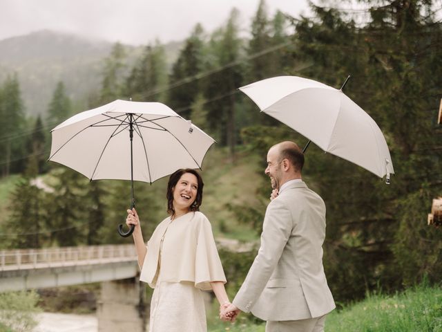 Il matrimonio di Fritz e Chiara a Borca di Cadore, Belluno 53