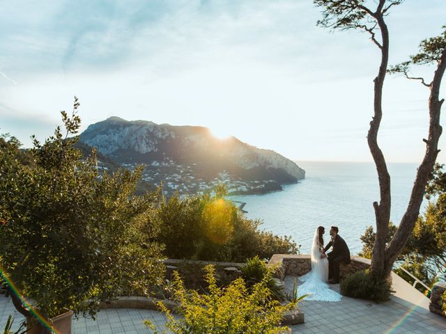 Il matrimonio di Gabriel e Jessica a Capri, Napoli 51