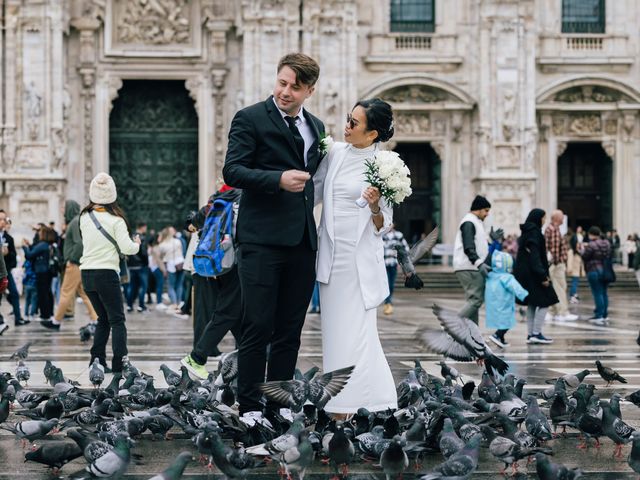 Il matrimonio di Gheorghe e Angielica a Milano, Milano 30