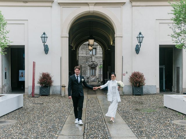 Il matrimonio di Gheorghe e Angielica a Milano, Milano 36