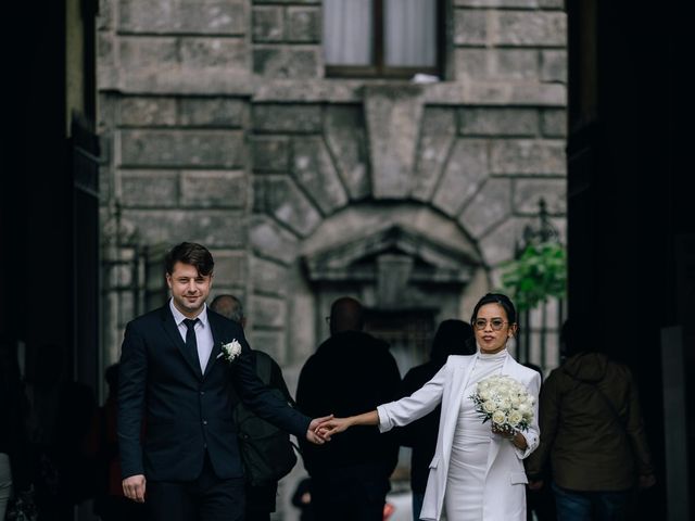 Il matrimonio di Gheorghe e Angielica a Milano, Milano 39