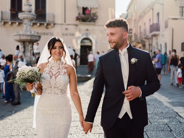 Il matrimonio di Saverio e Daniela a Taormina, Messina 16