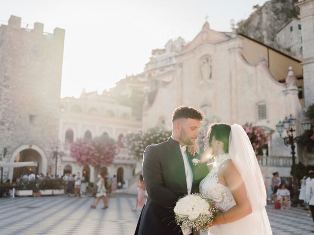 Il matrimonio di Saverio e Daniela a Taormina, Messina 18