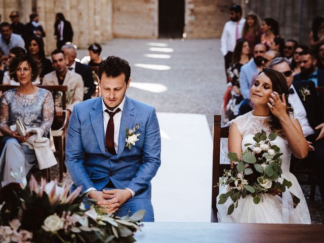 Il matrimonio di Davide e Mari a Casole d&apos;Elsa, Siena 33