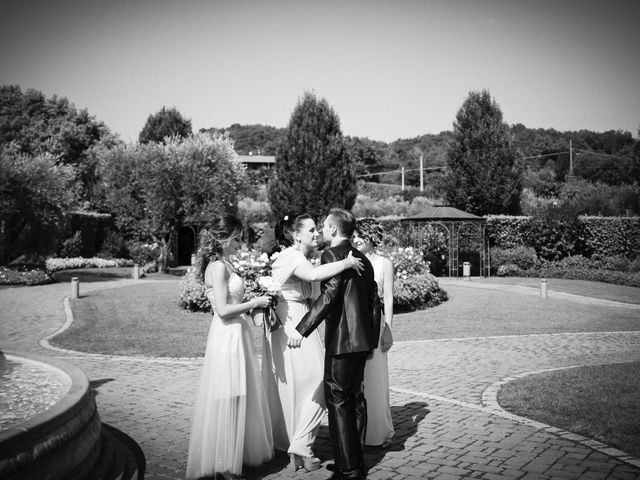 Il matrimonio di Mirko e Giulia a Erbusco, Brescia 24