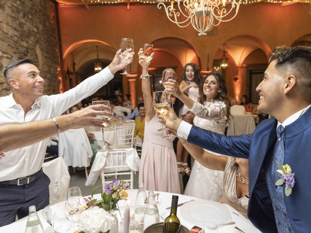 Il matrimonio di Martin e Veronica a Monasterolo del Castello, Bergamo 153