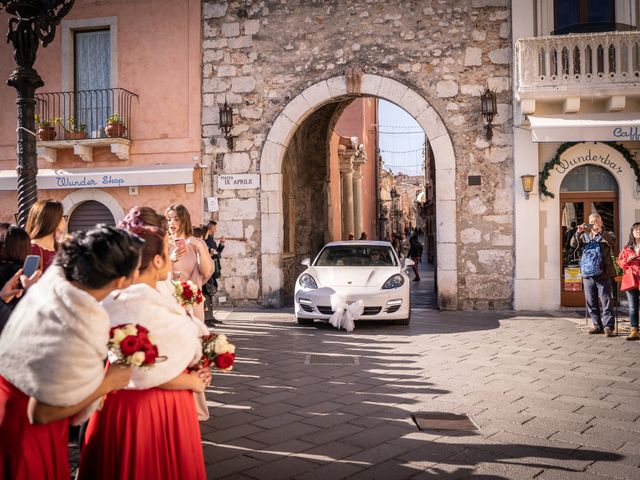 Il matrimonio di Dario e Morena a Taormina, Messina 3