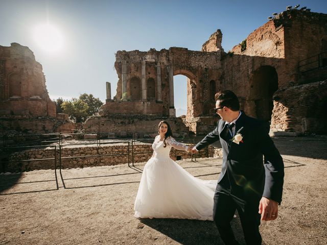 Il matrimonio di Dario e Morena a Taormina, Messina 18