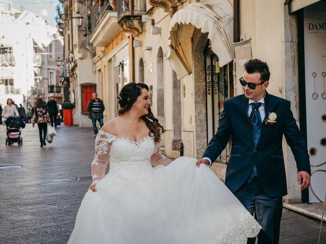 Il matrimonio di Dario e Morena a Taormina, Messina 36