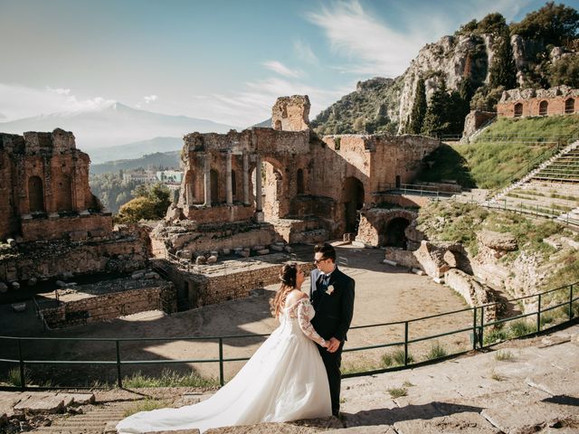 Il matrimonio di Dario e Morena a Taormina, Messina 53