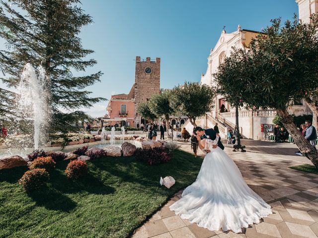 Il matrimonio di Dario e Morena a Taormina, Messina 83