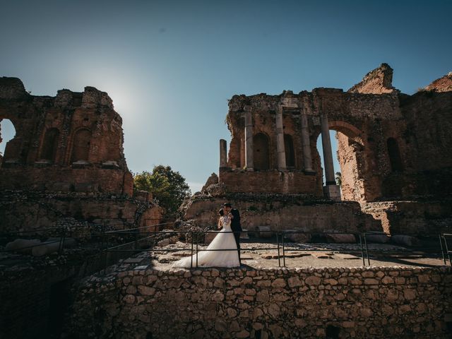 Il matrimonio di Dario e Morena a Taormina, Messina 85