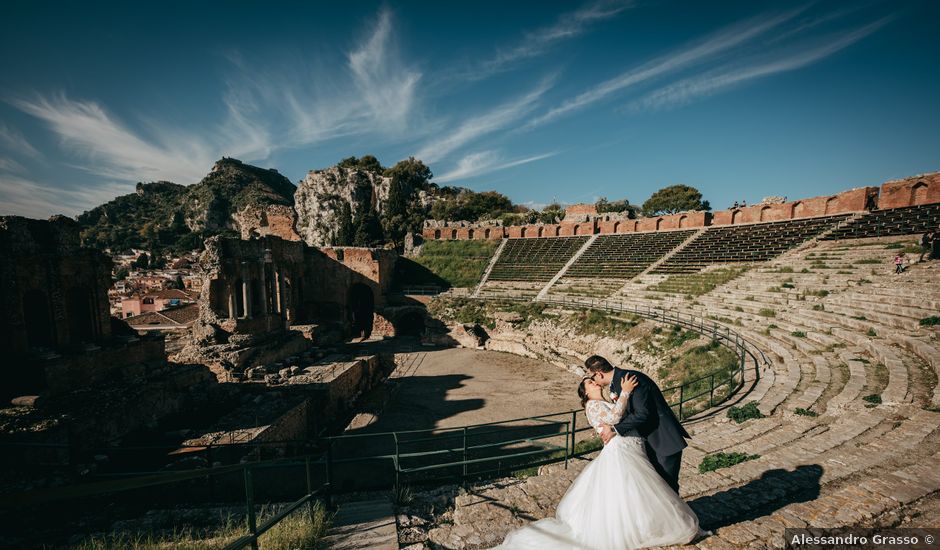 Il matrimonio di Dario e Morena a Taormina, Messina